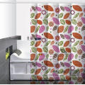 Waterproof Bathroom printed Shower Screen or Curtain